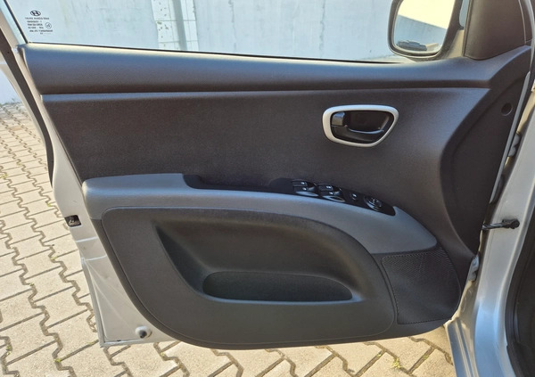 Hyundai i10 cena 11200 przebieg: 153449, rok produkcji 2008 z Zabrze małe 154